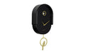 KARLSSON Wanduhr Tweet Exkl. 3 x AA Batterie, Black