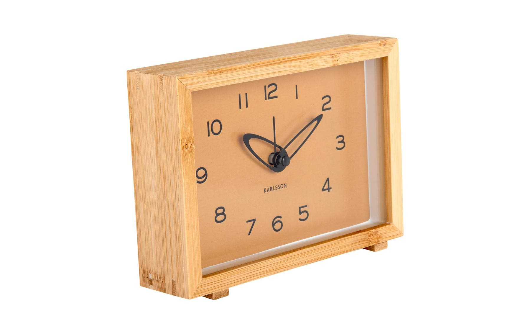 KARLSSON Wecker Tipico Exkl. 1 x AA Batterie, Ochre Yellow