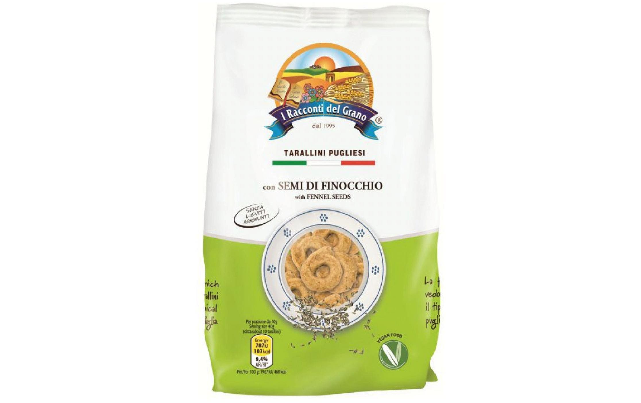 Apulia Taralli Finocchio 250 g