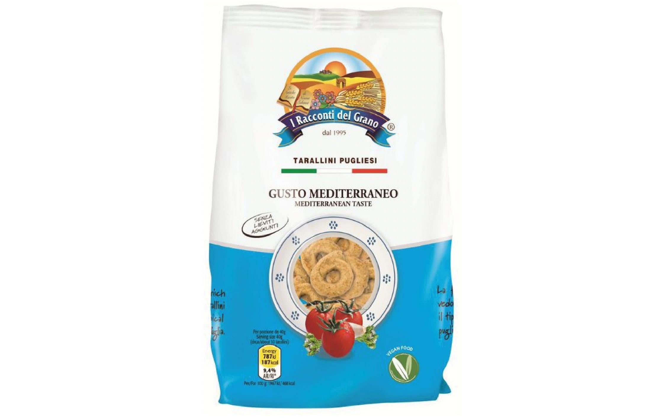 Apulia Taralli Mediterraneo 250 g