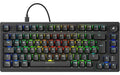 Sharkoon SGK25 black kabelgebunden, DE, PBT, black