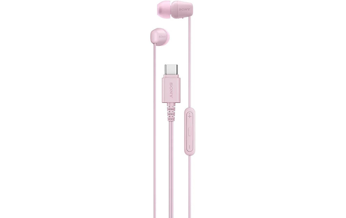 Sony Kopfhörer IEREX15CP.CE7, pink In-Ear, In-Line-Fernbedienung
