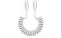 4smarts USB2.0 Spiralkabel C-C,12-50cm,240W weiss