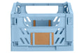 Schou Aufbewahrungsbox GRS Plastik S hellblau, 2er Pack 17x12.5 cm