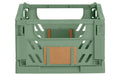 Schou Aufbewahrungsbox GRS Plastik grün S 2er Pack 17x12.5 cm