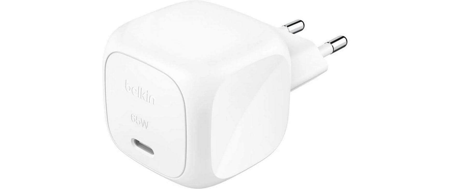 Belkin BoostCharge Ladegerät mit PD und PPS 65W, Weiss