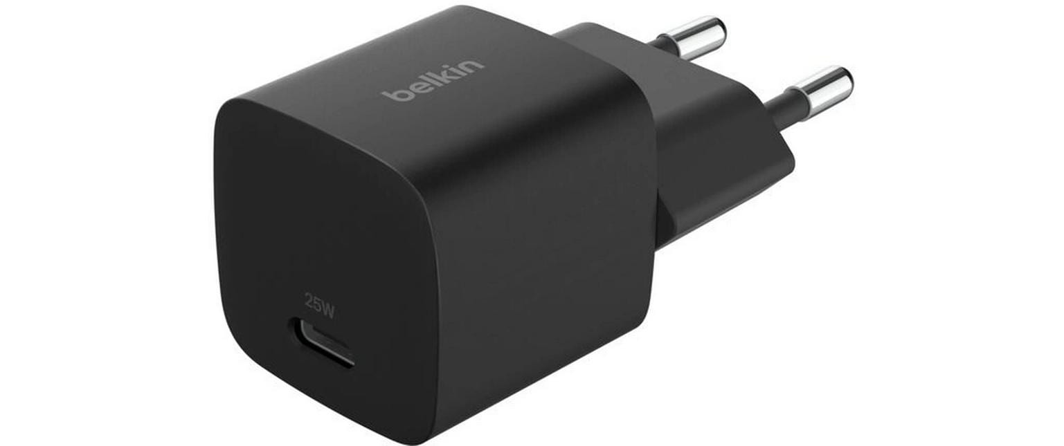 Belkin BoostCharge USB-C Ladergerät mit PD 25W, Schwarz