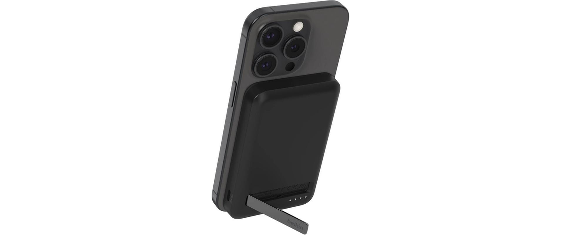 Belkin BoostCharge Wireless Powerbank 15W, Schwarz