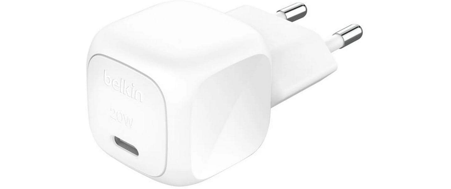 Belkin BoostCharge Ladegerät  mit PD/PPS 20W, Weiss
