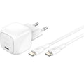 Belkin BoostCharge Ladegerät pd/pps 30W, USB-C/USB-C, Weiss