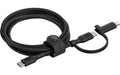 Belkin BoostCharge 2in1 Kabel USB-C und Lightning-Anschluss, Weiss