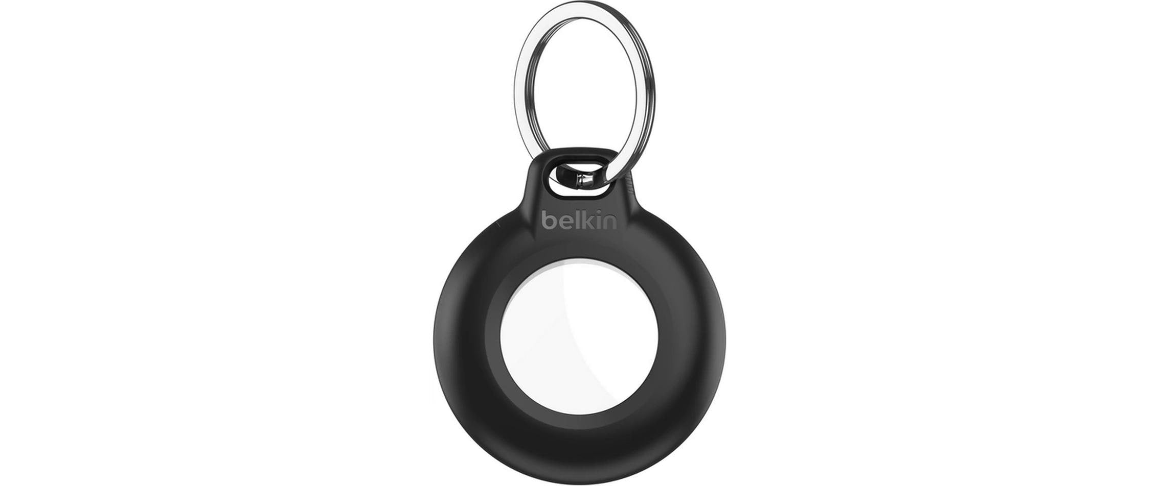 Belkin Airtag Schlüsselanhänger Wasserfest Schwarz