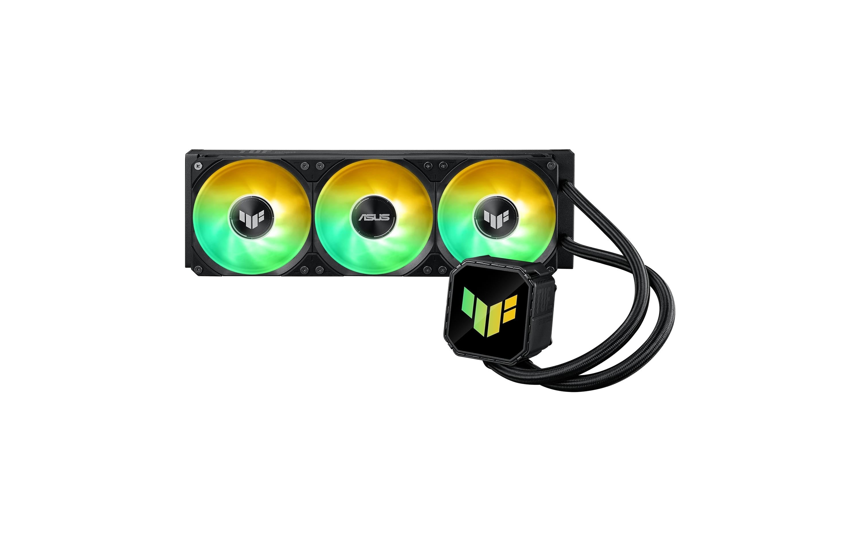 Asus TUF Gaming LC III 360 ARGB Liquid CPU Cooler, 3x120mm ARGB