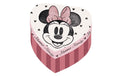Arditex Geschenkbox Minnie Mouse Herzform, 12x12x7 cm
