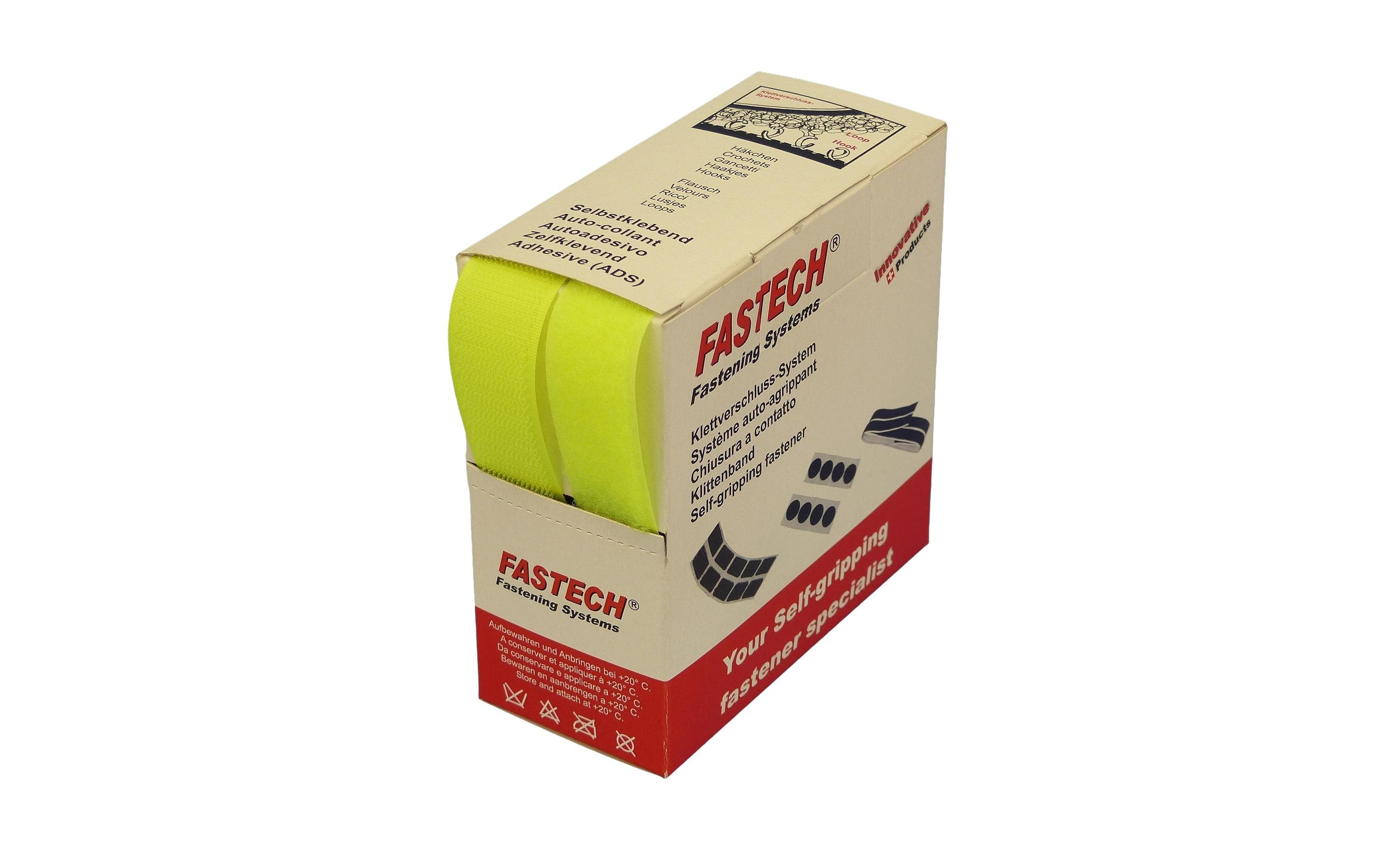 5 M BOX H/L STD 25 MM NEON YELLOW
