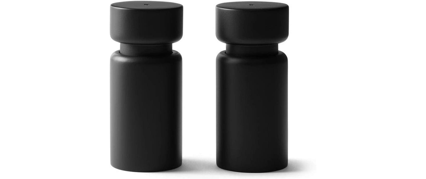 Crushgrind Pfeffer/Salzmühle Helsinki 2er Set, 11 cm, Buche, schwarz