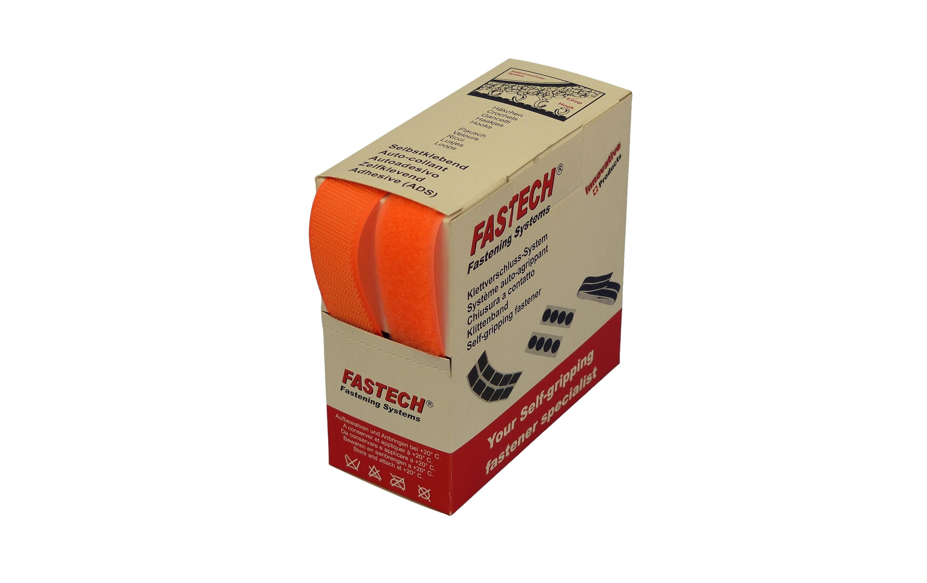 5 M BOX H/L STD 25 MM NEON ORANGE