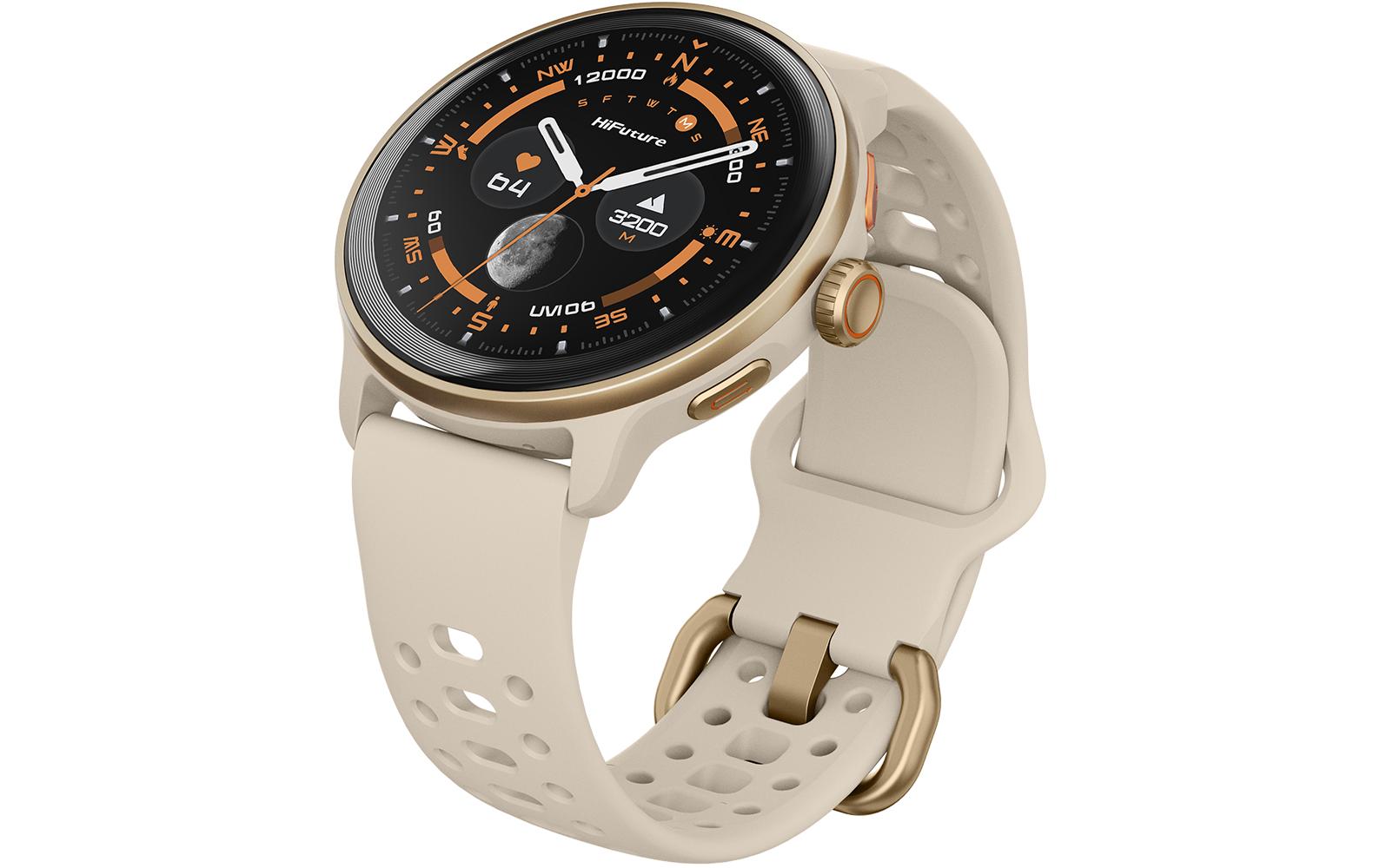 HiFuture Smart Watch Vela Latte 1,43" AMOLED Smartwatch