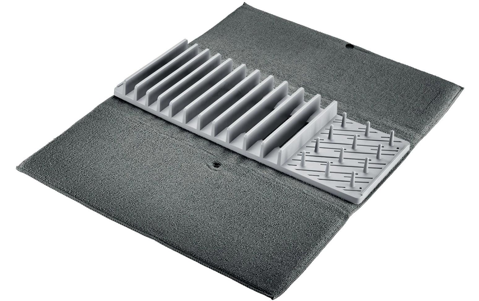 Westmark Abtropfmatte mit Geschirrhalter 60 x 46 cm
