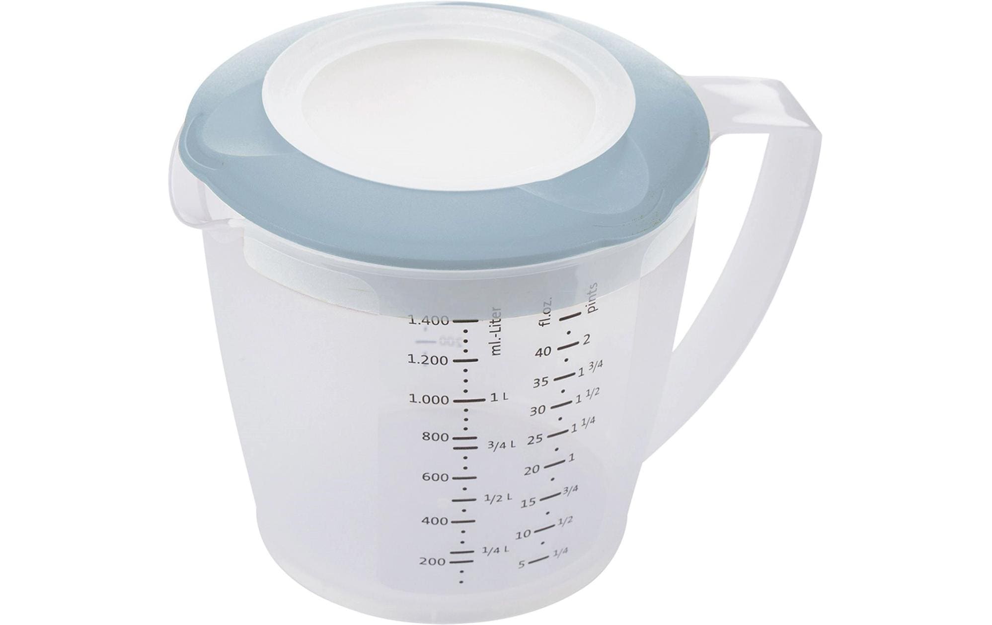 Westmark Helena Rührbecher mit Deckel 1.4l blau