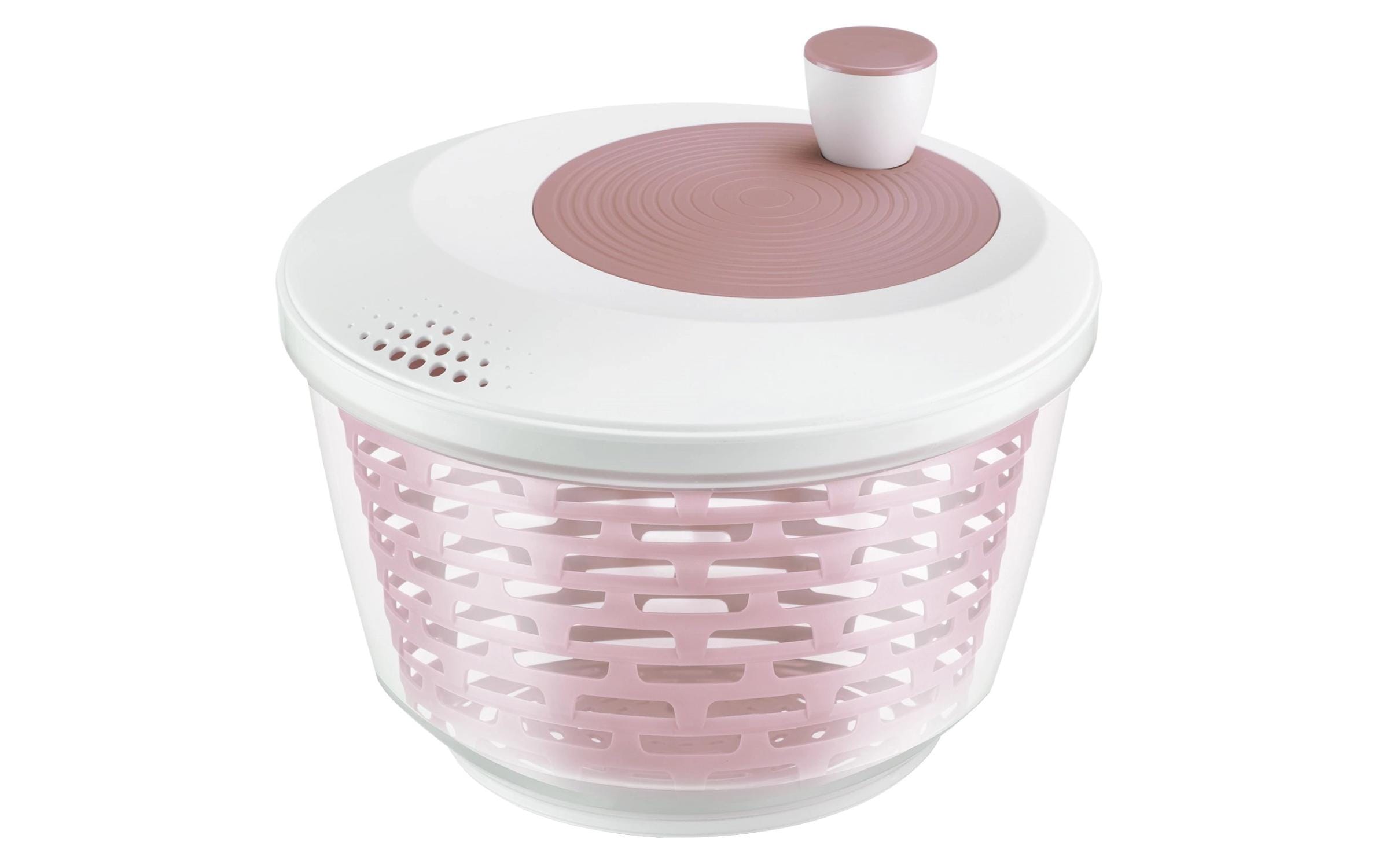 Westmark Spinderella Salatschleuder 4.4l rutschfest, rosa