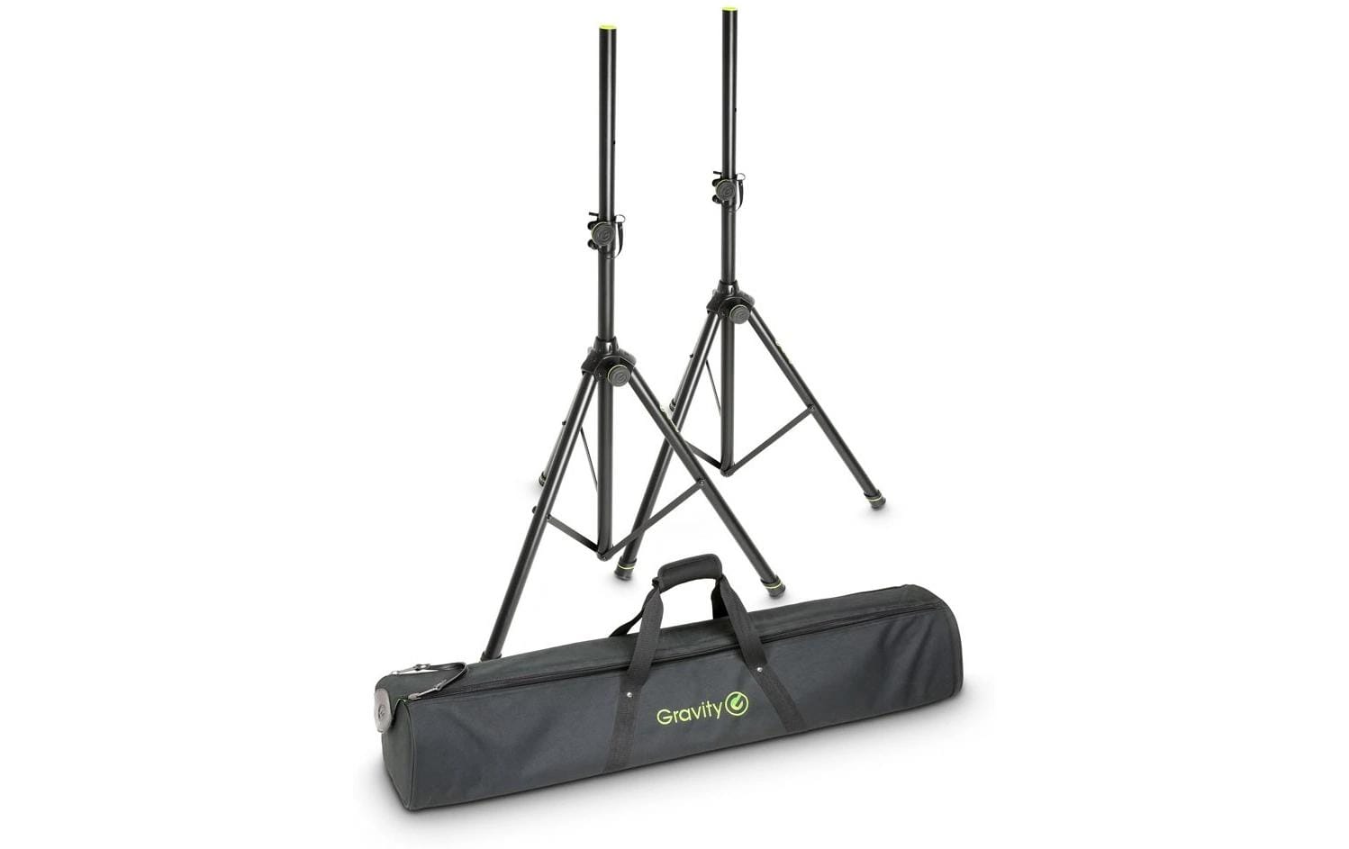 Gravity GSS5212 Lautsprecherstativ-Set 2x PA-Speaker Stands Stahl inkl. Bag