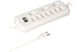 Steckdosenleiste Power-Station 7xT13 3xT11 ws
