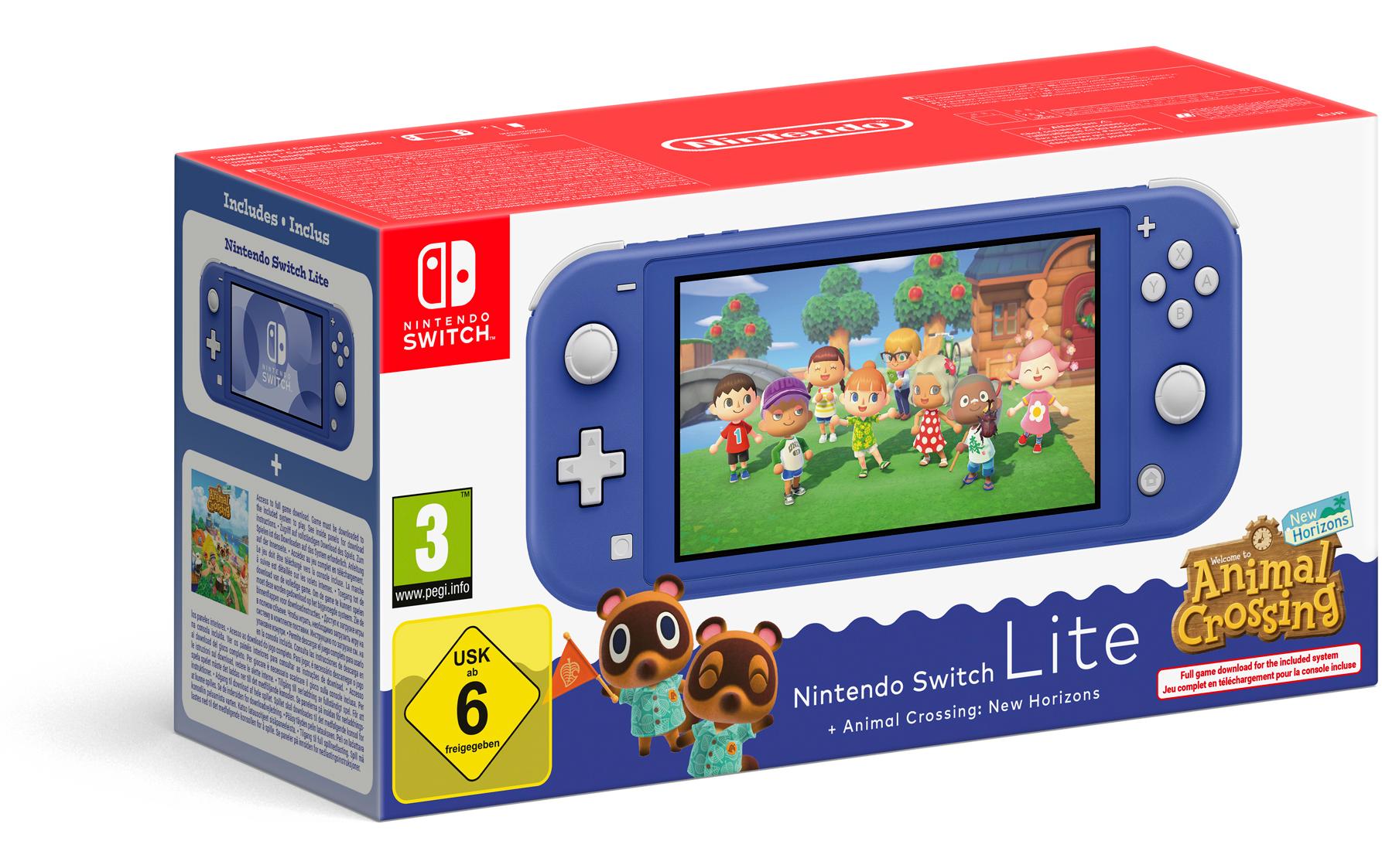 Nintendo Switch Animal Crossing, blau Alter: 3+