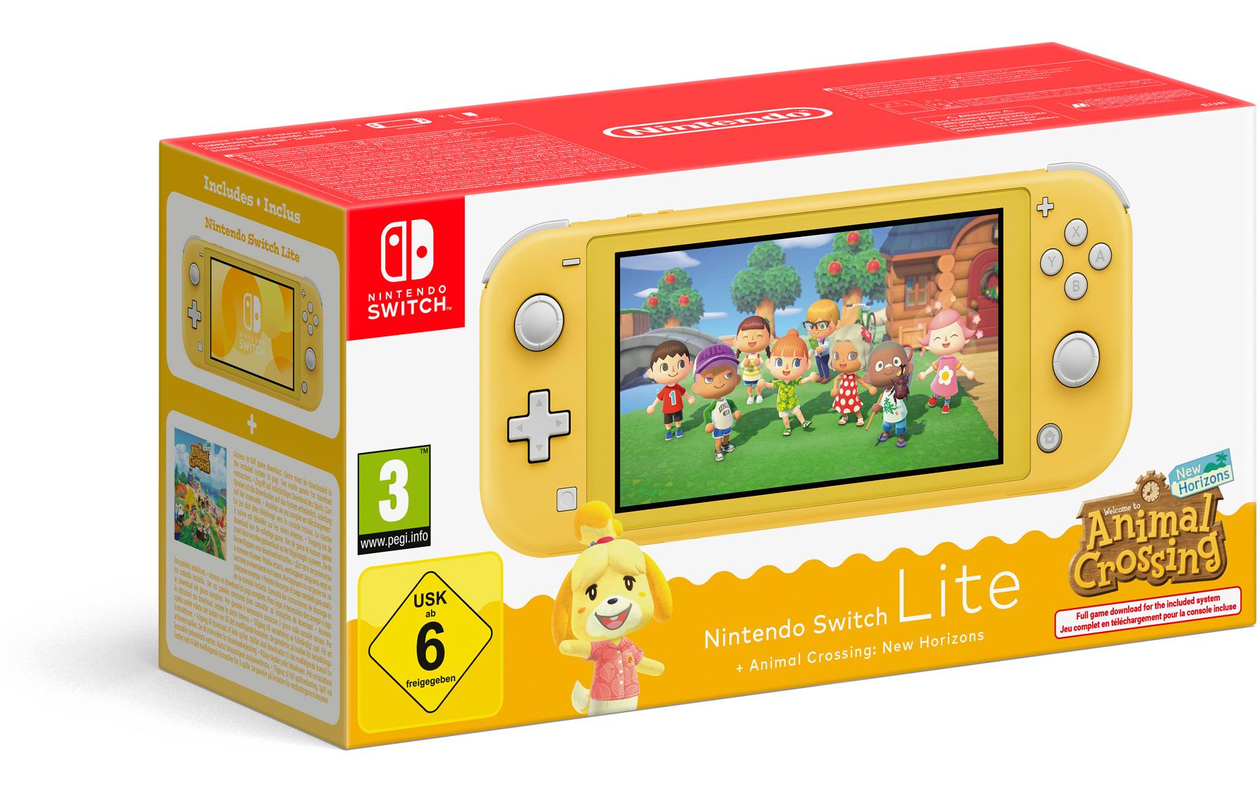 Nintendo Switch Animal Crossing, gelb Alter: 3+