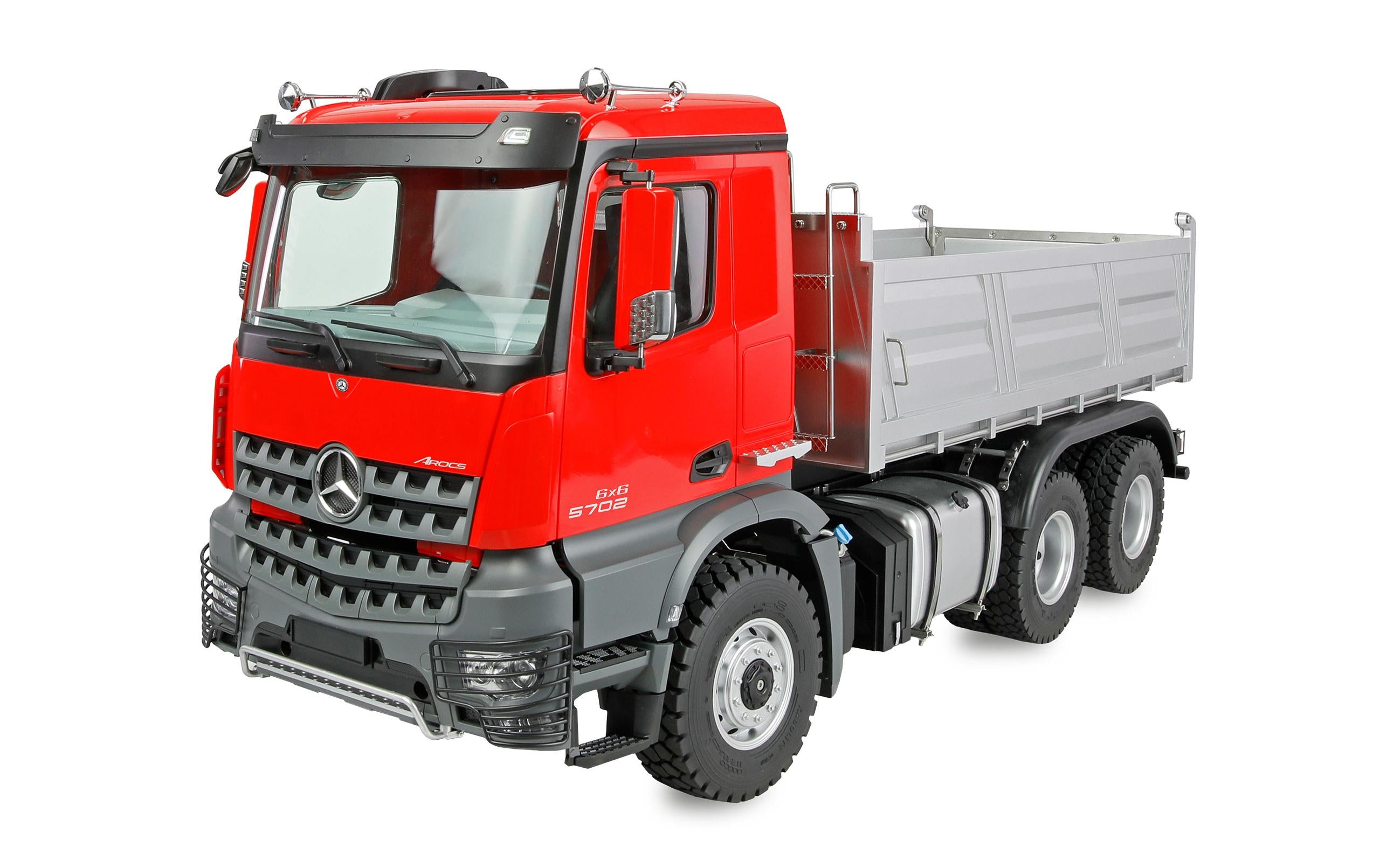 Amewi Mercedes-Benz Arocs Muldenkipper 6x6 1:14 Rot