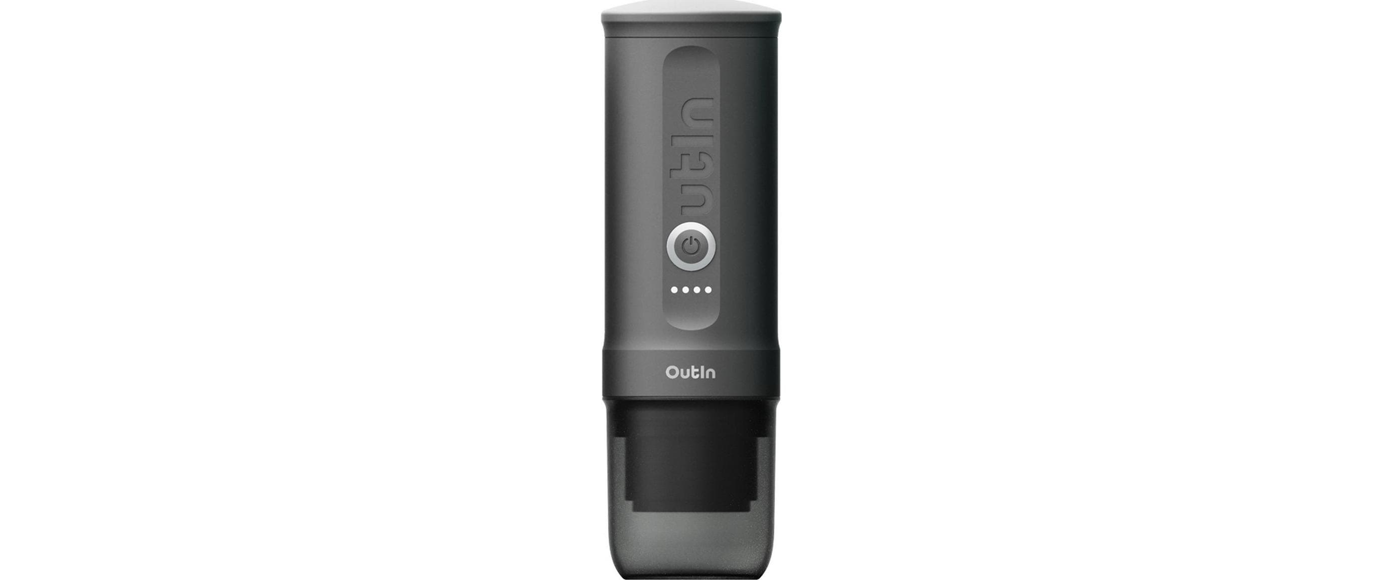 OUTIN Nano Tragbare Espressomaschine Grau Kaffeemaschine kompatibel mit Nespresso u.a