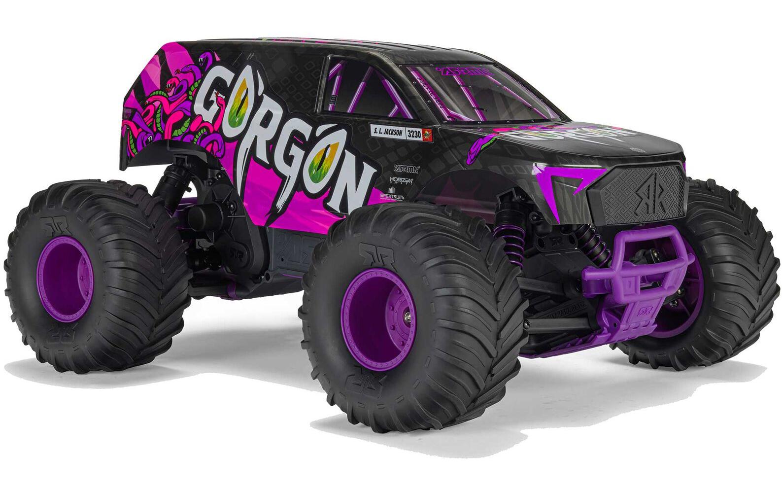 Arrma Gorgon Mega 550 4X2 RTR Purple