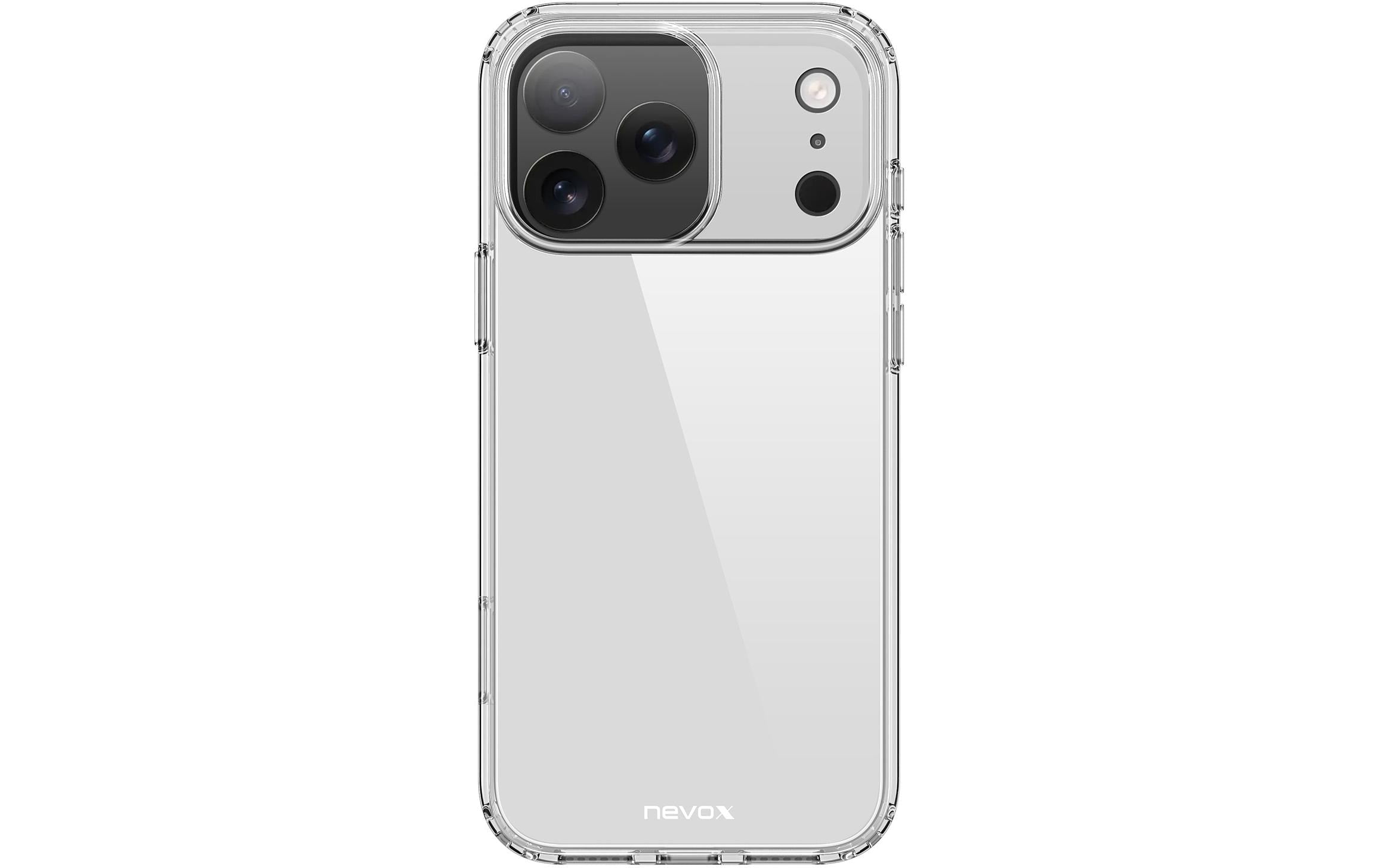 Nevox StyleShell Flex Backcover iPhone 17 Pro Max, Transparent