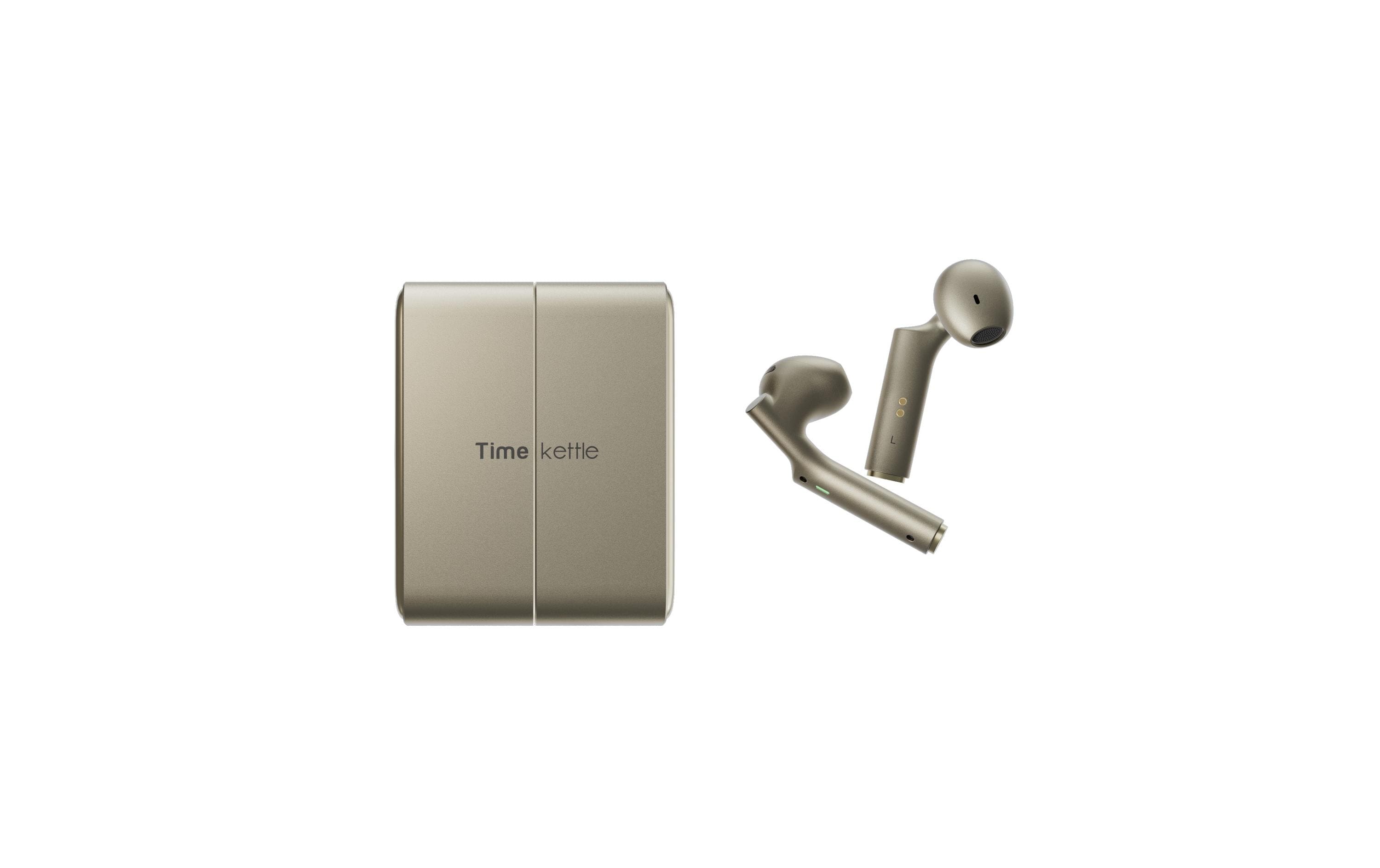 Timekettle W4 AI In-Ear-Simultanübersetzer Translator, Ohne Abomodell, blau