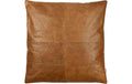 Södahl Kissen 60 x 60 cm Leder Lodge , Black/Tobacco