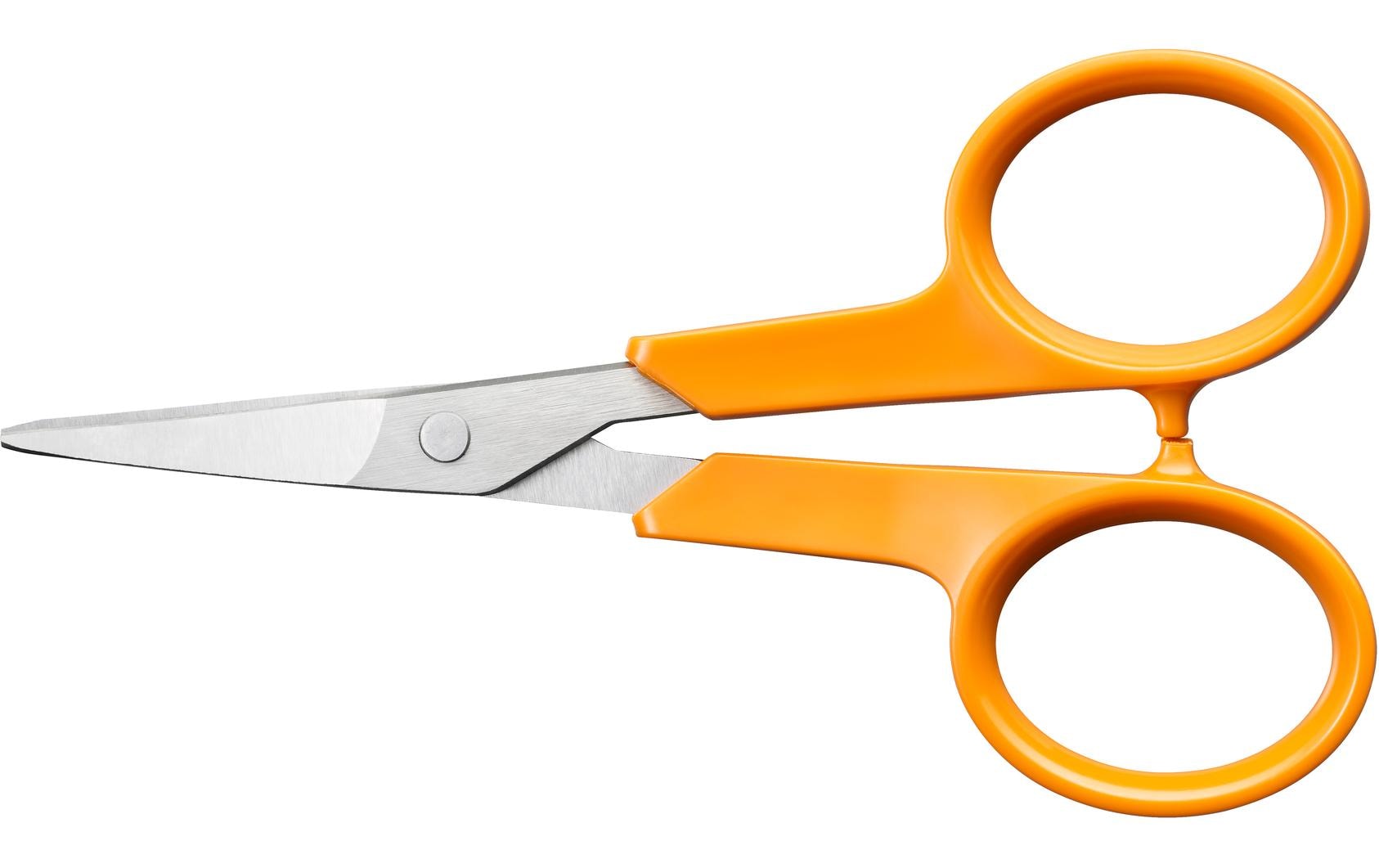 Fiskars Stickschere gebogen 10cm