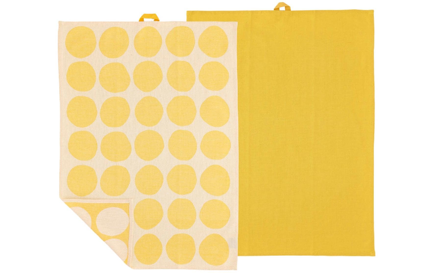 Södahl Geschirrtuch 50 x 70 cm 2 Stck. Bubbles, Yellow
