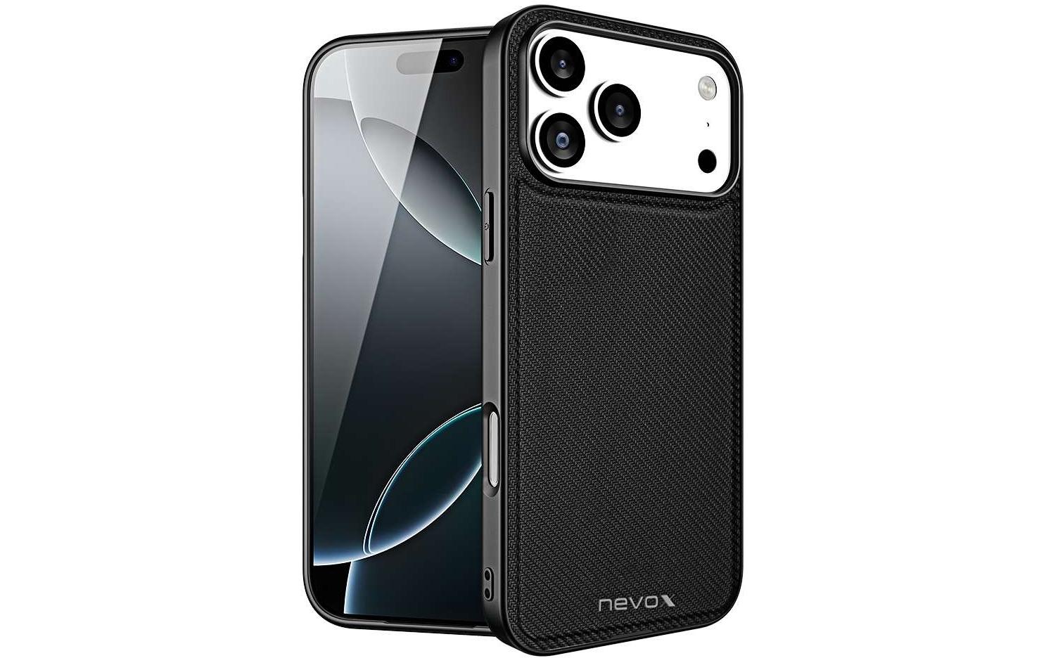 Nevox StyleShell NYLO iPhone 17 Pro, Black