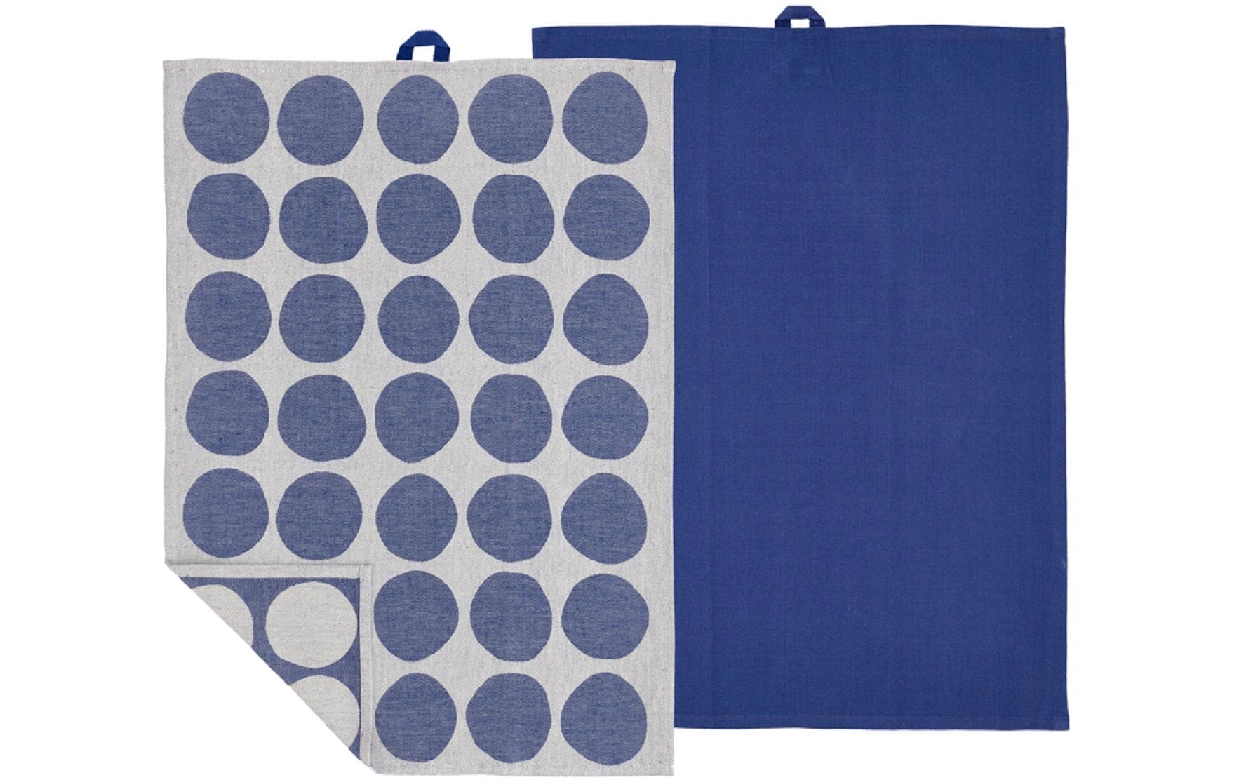 Södahl Geschirrtuch 50 x 70 cm 2 Stck. Bubbles, Royal Blue