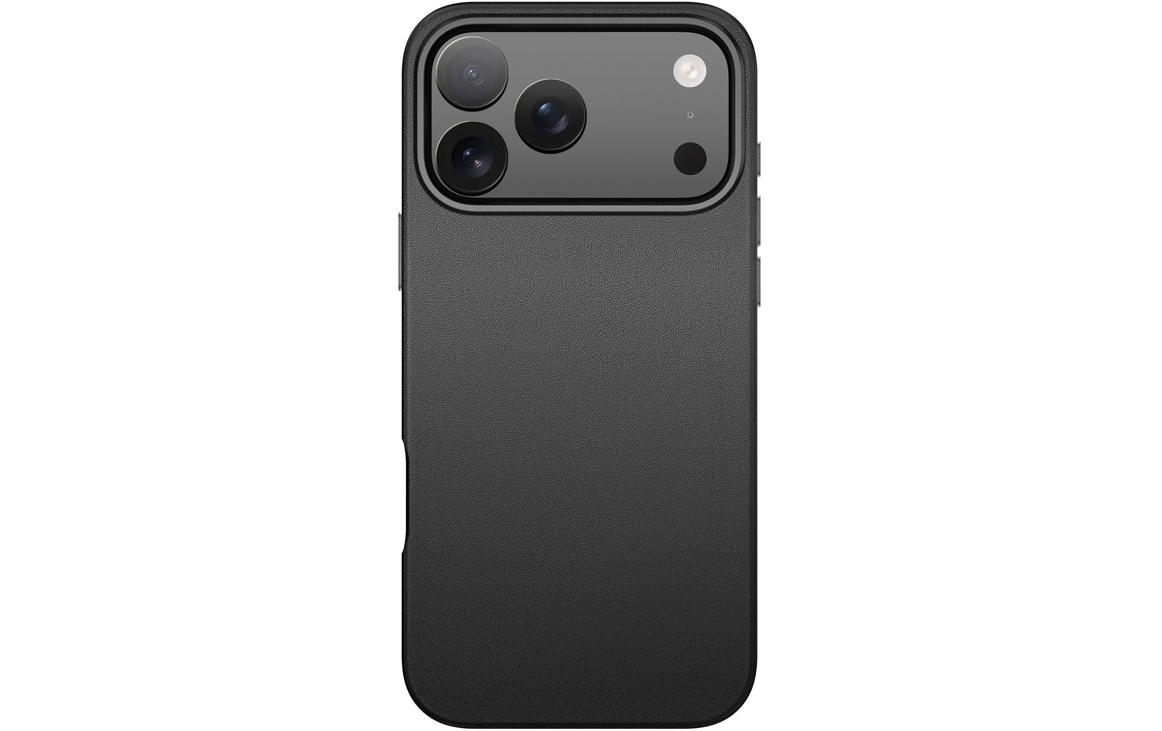 Nevox StyleShell PRO Leder iPhone 17 Pro Max, Leder Schwarz