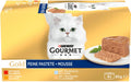 Gourmet Gold Feine Pastete 4x85g Rind, Leber, Thunfisch, Truthahn