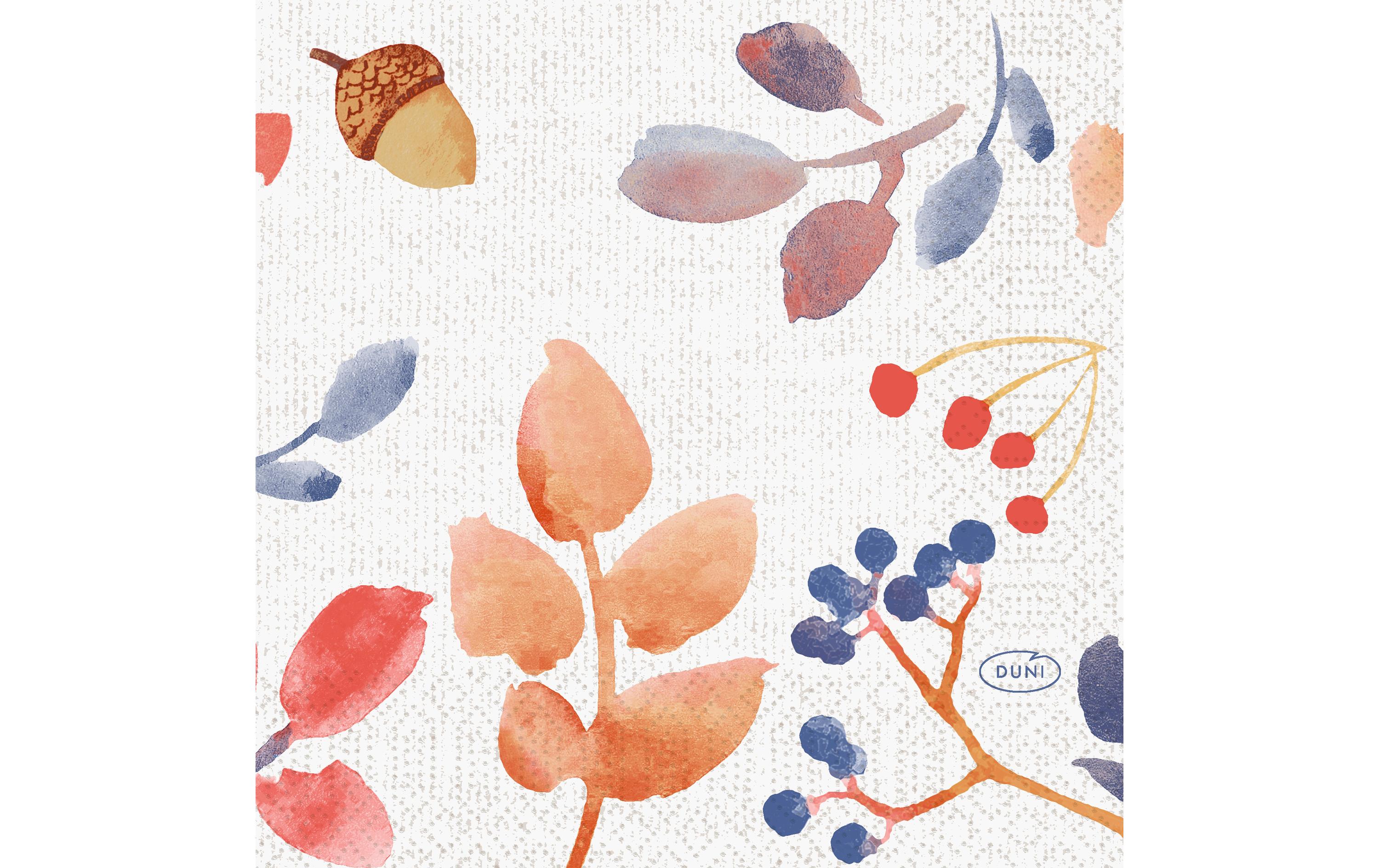 Duni Servietten 3-lagig Autumn Gradient 24x24cm, 50 Stück