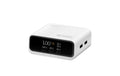 4smarts Desk Charger GaN Screen 100W, weiss, 3xUSB-C, 2xUSB-A