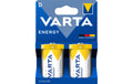 VARTA Batterie Energy D, 1.5V, 2Stk 2 Stück, Blister Verpackung, 1.5V