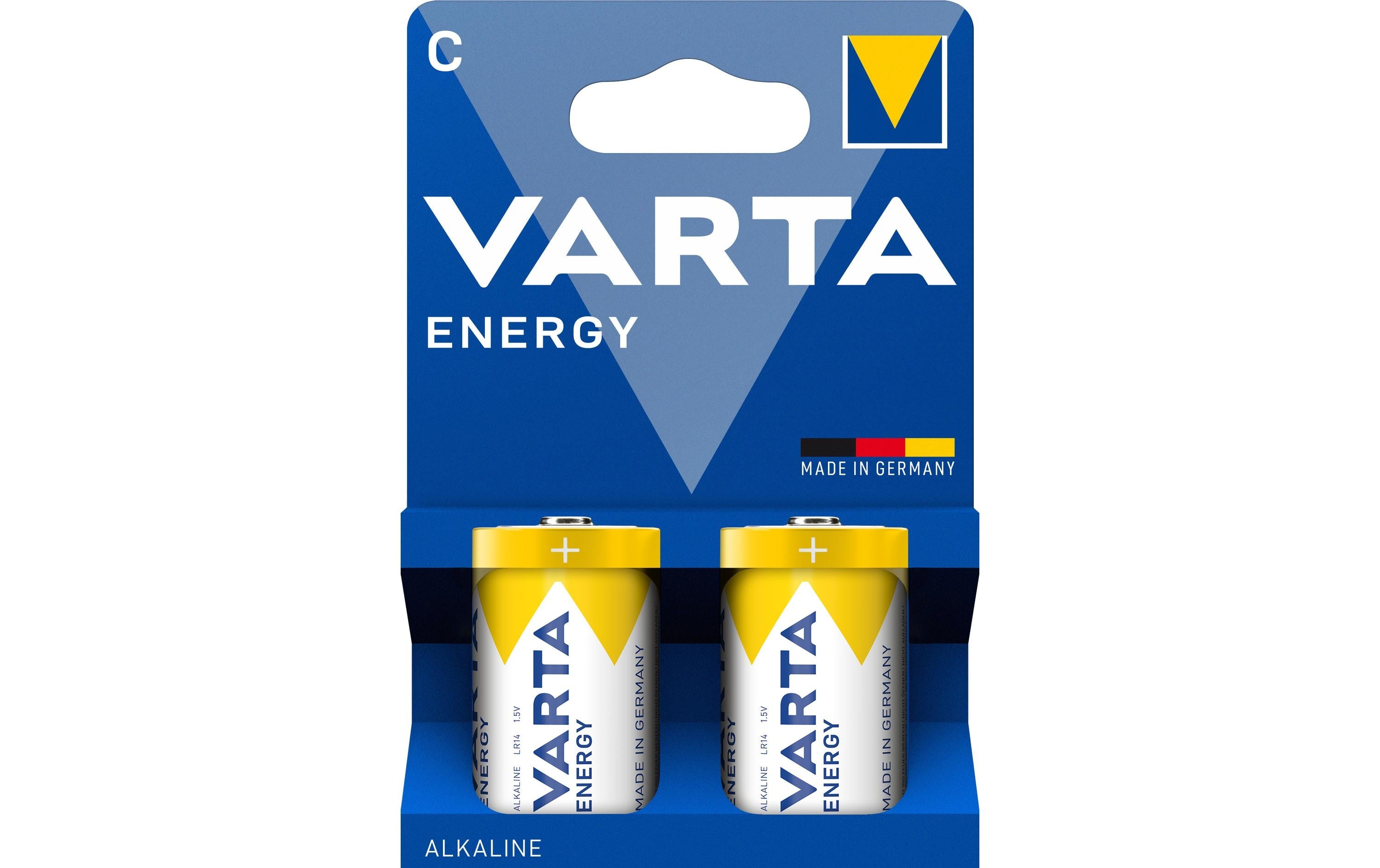 VARTA Batterie Energy C, 2Stk 2 Stück, Blister Verpackung, 1.5V