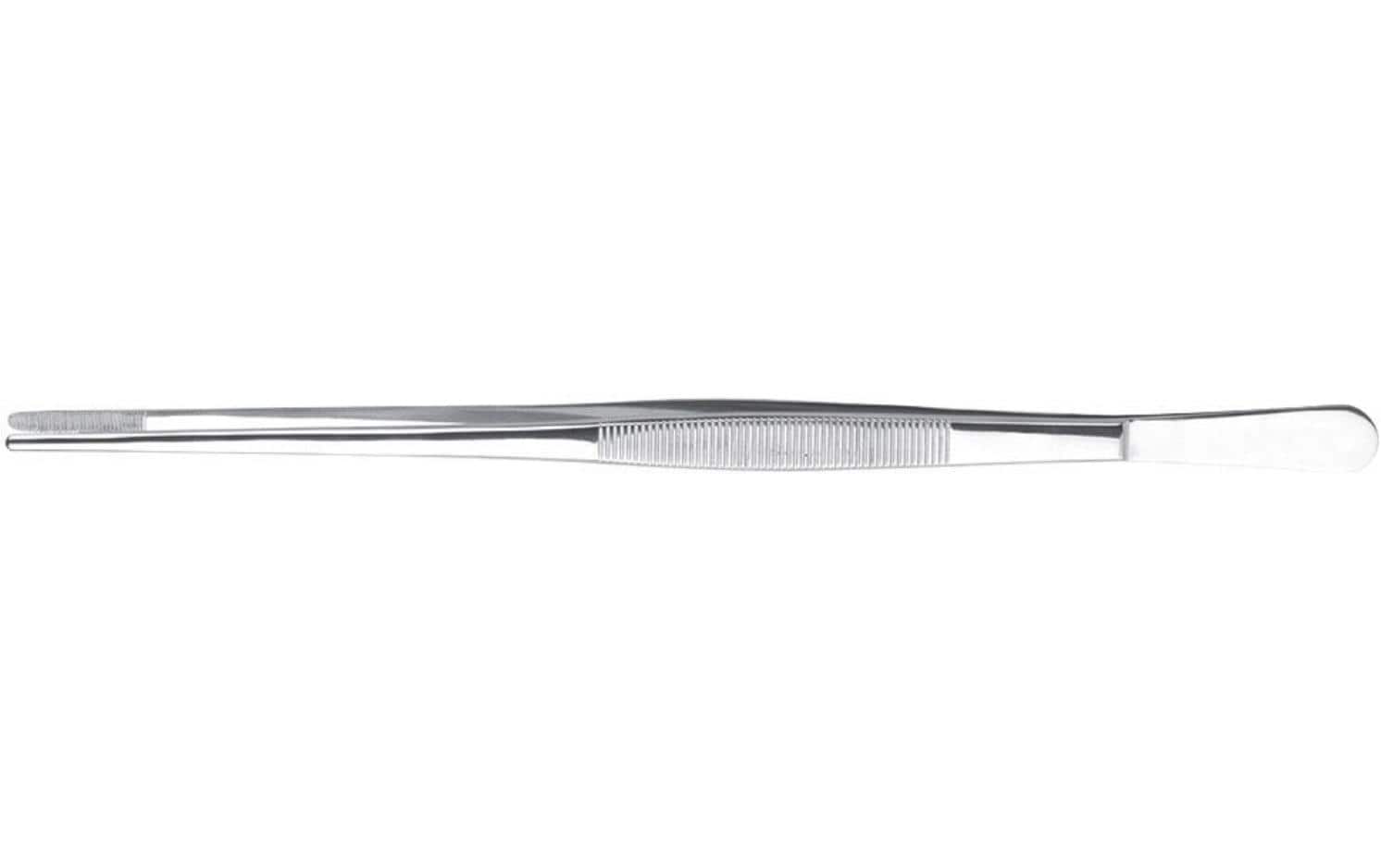 Triangle Grillpinzette M, gerade mit Karton