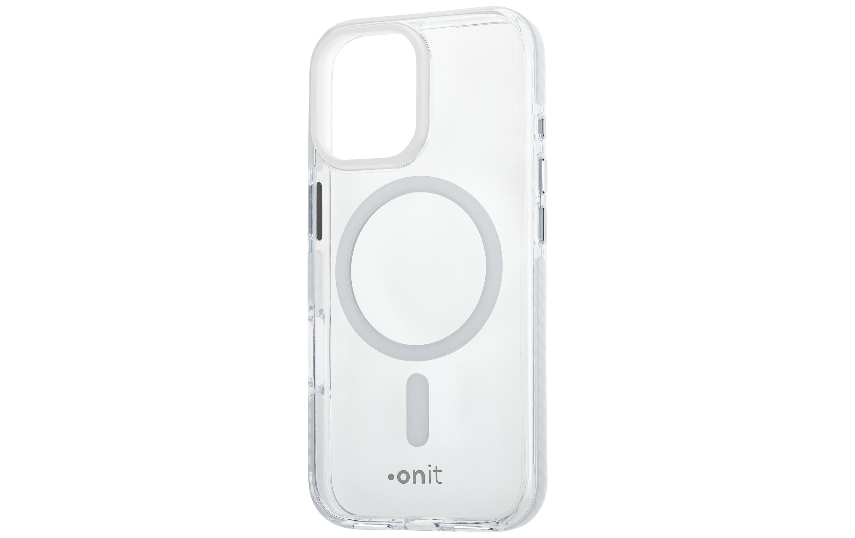 onit Back Cover Mill.Std. iPhone 17 transp.weiss / Magsafe / Mill.Std.3m / GRS