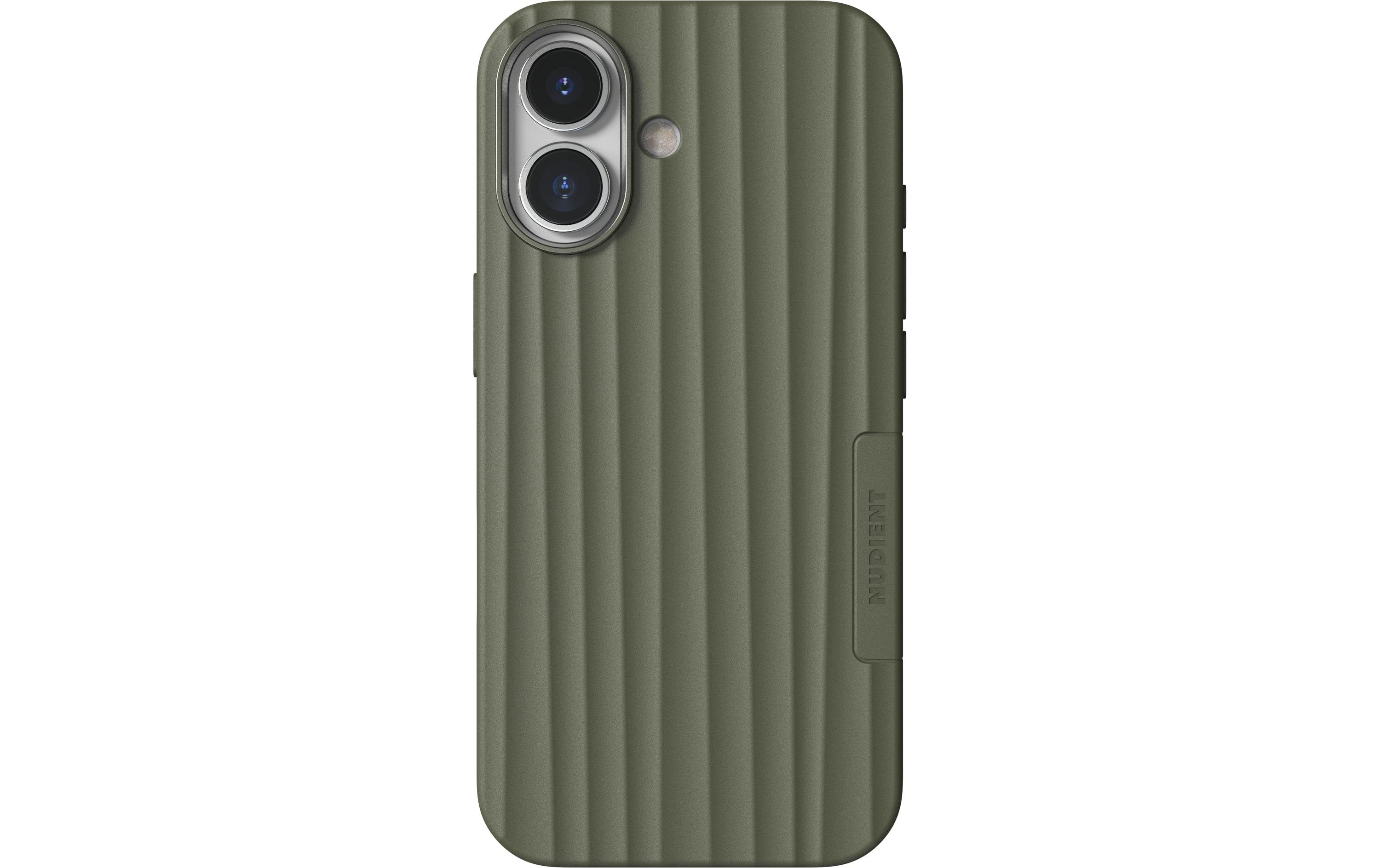 Nudient Bold MagSafe Olive Green iPhone 17