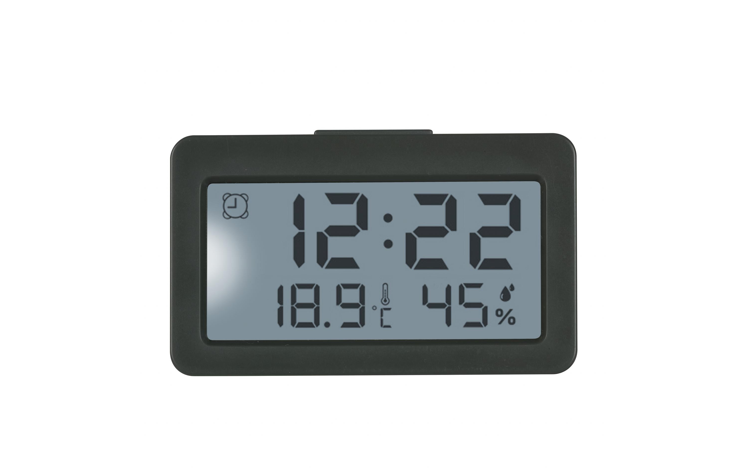 TFA Digitaler Mini Wecker Mit Temperatur und Luftfeuchtigkeit