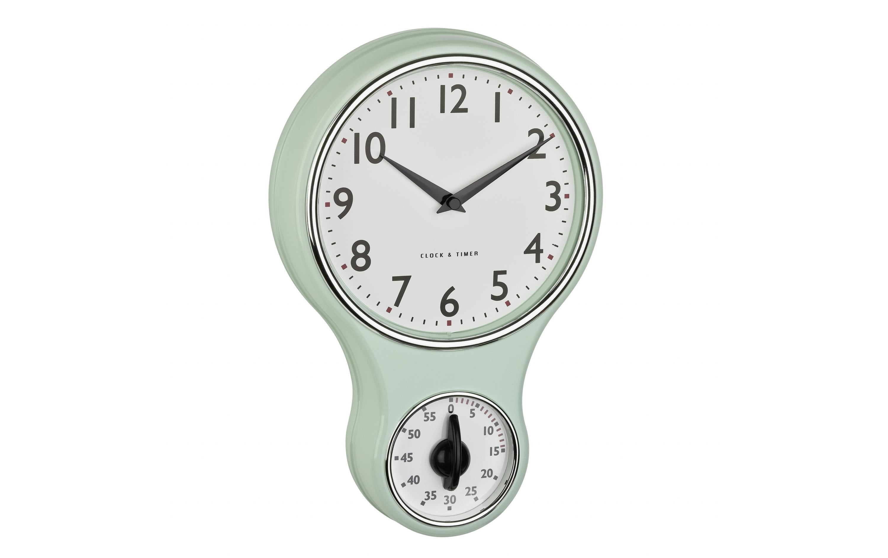 TFA Küchen Wanduhr Exkl. 1 x 1,5 V AA